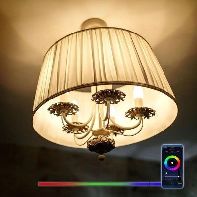 Żarówka LED SMART WiFi V-TAC 4.8W E14 Świeczka TUYA Alexa Google Home VT-5114-N RGB+2700K-6400K 450lm