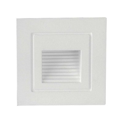 Oprawa schodowa LED V-TAC 3W LED kwadrat biała 230V VT-1128 3000K 180lm