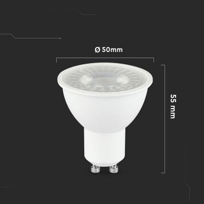 Żarówka LED V-TAC GU10 7,5W 38st VT-291 3000K 610lm