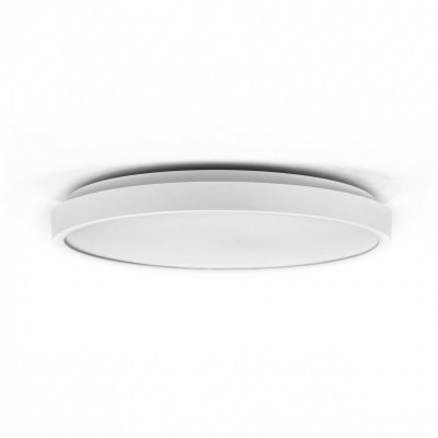 Plafon V-TAC 24W LED Okrągły IP44 Czujnik Ruchu Mikrofalowy 30cm Biały VT-8624S-W-RD 4000K 2400lm