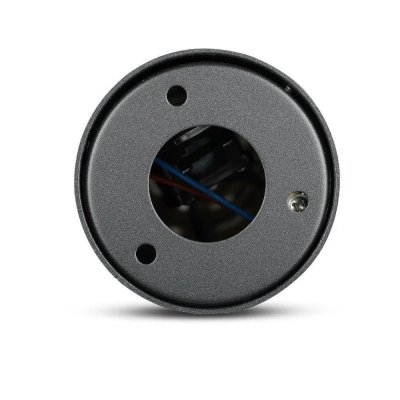Słupek Ogrodowy V-TAC GU10 Okrągły Aluminium Czarny 80x80x500mm IP54 VT-7617 3 Lata Gwarancji