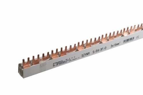 Szyna łączeniowa trójtorowa 3F S-54 dzielona, 16mm2, 100A E.4310B Pawbol