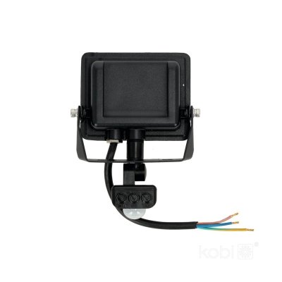 Naświetlacz z czujnikiem ruchu LED MHC 30W 6500K IP44 czarny LED2B RED