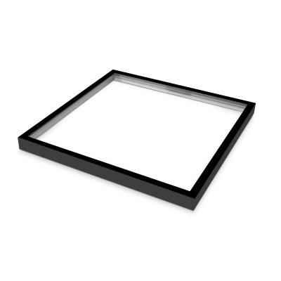 Ramka 63mm do panelu LED 60x60 klik czarna Kobi