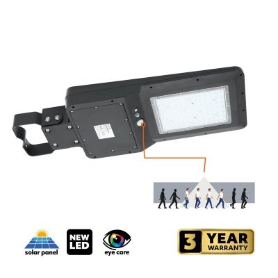 Oprawa drogowa z czujnikiem ruchu Solar LED STREET 40W 4000K IP65 Kobi Premium