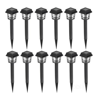 Słupek ogrodowy solar LED FUSION 6500K IP44 12-pak LED2B