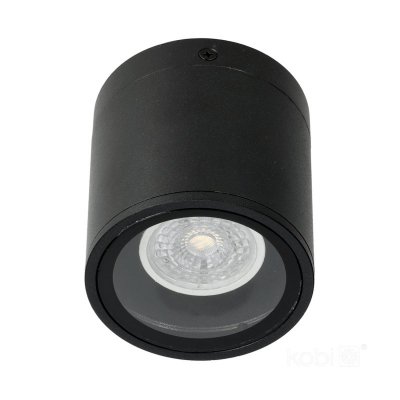 Lampa ogrodowa QUERK 2 1xGU10 IP54 czarna LED2B