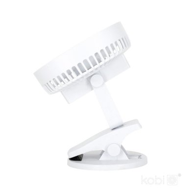 Wentylator biurkowy VIENTO CLIP biały Kobi Windstar
