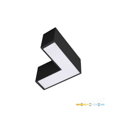 Łącznik L do LED KOLINE K2 czarny Kobi Pro