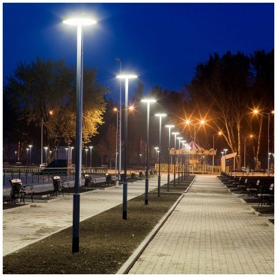 Oprawa parkowa Solar LED SOLSUMI 25W 4000K IP54 Kobi Premium