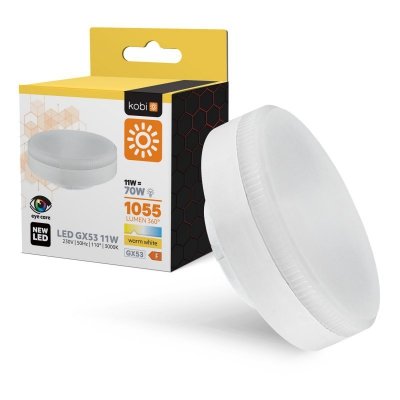 Żarówka LED GX53 11W 3000K Kobi