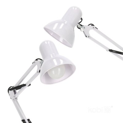 Lampa podłogowa AURIQ ST 1xE27 biała LED2B