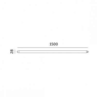 Świetlówka LED T8 NEXTUBE 24W 150cm 4000K Kobi Pro