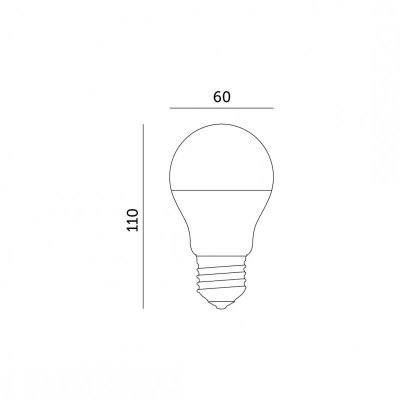 Żarówka LED GS 10W E27 6000K Kobi