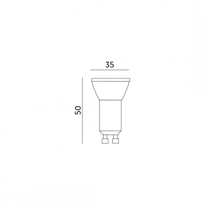 Żarówka LED MR11 4W GU10 3000K Kobi