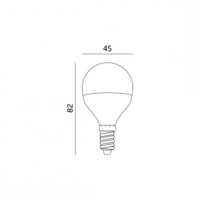 Żarówka LED MB 4,5W E14 6000K Kobi
