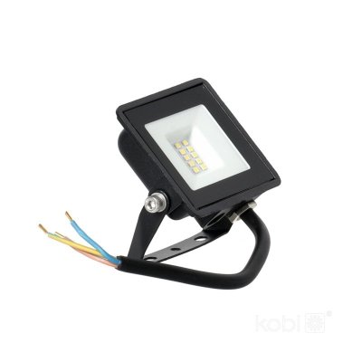 Naświetlacz LED MH 10W 6500K IP65 czarny LED2B RED
