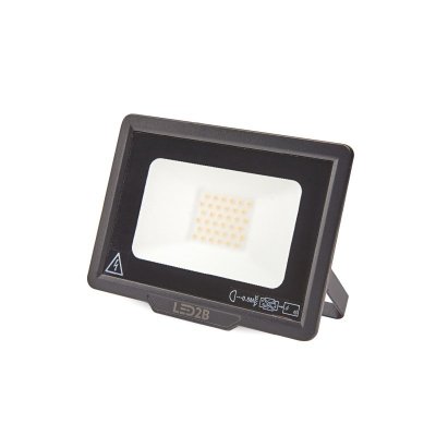 Naświetlacz LED MH 30W 4000K IP65 czarny LED2B