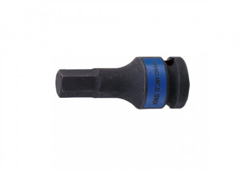 NASADKA UDAROWA KRÓTKA 1/2&quot; Z KOŃCÓWKĄ HEX 12mm x 60mm King Tony