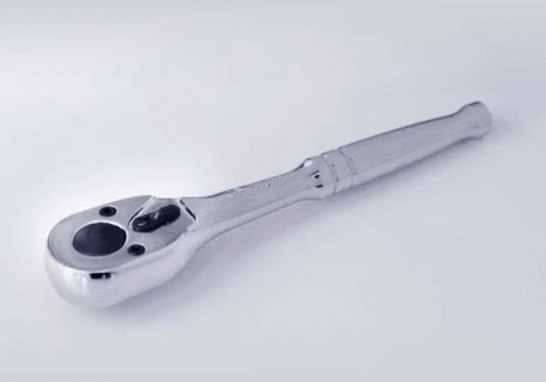 GRZECHOTKA 1/4&quot; 24 ZĘBY 140mm UCHWYT POLEROWANY King Tony