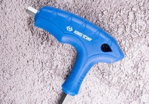 ZESTAW IMBUSÓW Z UCHWYTEM &quot;L&quot; 8szt. 1160 - HEX / HEX Z KULKĄ 2 - 10mm, KARTON King Tony