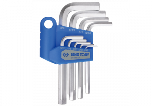 ZESTAW IMBUSÓW CALOWYCH 9 szt. 1145S - HEX 1/16&quot; – 3/8” King Tony