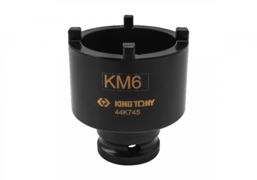 NASADKA KRÓTKA 1/2&quot; DO NAKRĘTKI ŁOŻYSKA (TMFS 7, KM7) 52 x 60mm King Tony