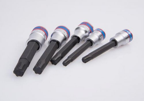 ZESTAW NASADEK RIBE 3/8&quot; + 1/2&quot; 5cz. M7 - M13, SZYNA King Tony