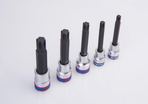 ZESTAW NASADEK RIBE 3/8&quot; + 1/2&quot; 5cz. M7 - M13, SZYNA King Tony