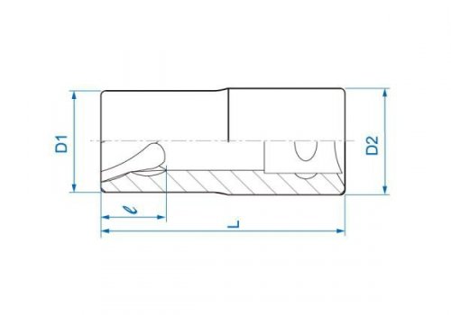 NASADKA 1/2&quot; DO USZKODZONYCH ŚRUB M14 King Tony