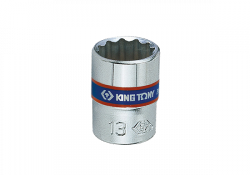 NASADKA KRÓTKA 1/4&quot; 4mm x 24mm, 12-kąt. Cr-V King Tony