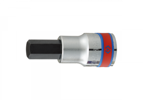 NASADKA KRÓTKA 1/2&quot; Z KOŃCÓWKĄ HEX 3/16&quot; x 60mm King Tony