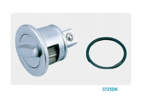 GRZECHOTKA 3/8&quot; 45 ZĘBÓW 203mm UCHWYT MOLETOWANY King Tony