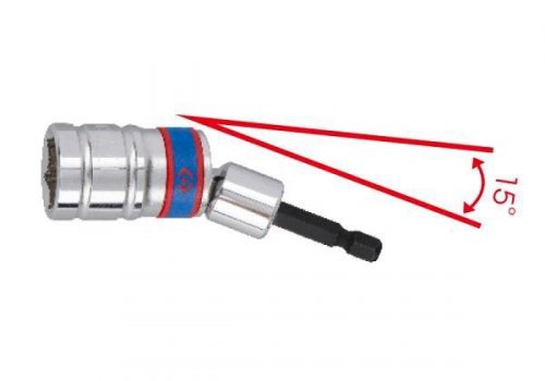 UCHYLNY UCHWYT DO NASADEK 3/8&quot; DO WKRĘTAREK 1/4&quot; x 56mm King Tony