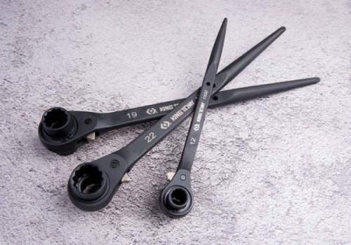 DWUSTRONNY KLUCZ NASADKOWY Z GRZECHOTKĄ 10x12mm, DŁ. 241mm King Tony