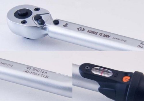 KLUCZ DYNAMOMETRYCZNY Z PRZYCISKIEM 1/2&quot; 60 - 300 Nm King Tony