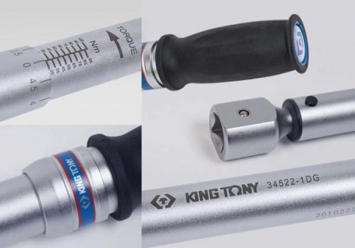 KLUCZ DYNAMOMETRYCZNY 14x18mm 60 - 340Nm BEZ GŁOWICY King Tony