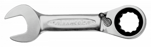 Klucz płasko-oczkowy z grzechotką krótki 3/4&quot; BAHCO