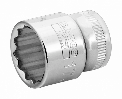 Nasadka 3/8&quot; 12-kątna 14 mm cienkościenna BAHCO