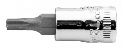 Nasadka trzpieniowa 1/4&quot; do śrub TORX z bolcem TR20 SB BAHCO