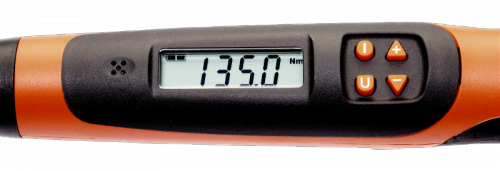 Klucz dynamometryczny elektroniczny  20-200 Nm, z gniazdem 14x18 mm, z grzechotką 1/2&quot; IZO-D-200 BAHCO
