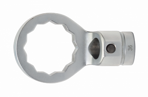 Końcówka wtykowa oczkowa 34 mm, króciec 22 mm BAHCO