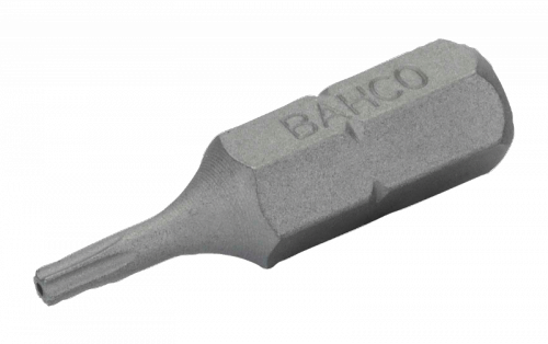 Bit 1/4&quot; do śrub TORX, z otworem TR7x25 mm, 3 szt. BAHCO