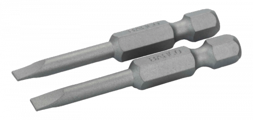 Bit standardowy 1/4&quot; do śrub płaskich 0.6x3.5x50 mm, 2 szt. BAHCO