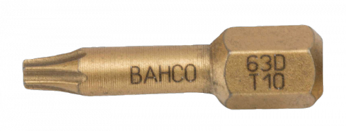 Bit diamentowy 1/4&quot; do śrub TORX T40x25 mm, 5 szt. BAHCO