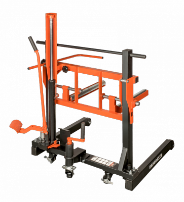 Wózek hydrauliczny do kół udźwig 600 kg zakres średnicy koła 300-1300 mm BAHCO