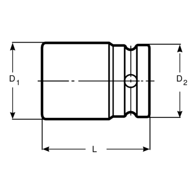 Nasadka udarowa 1/2” 32 mm do zestawu BT15P5 BAHCO