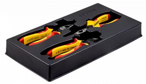 Zestaw izolowanych ERGO™ szczypców - 3 szt. BAHCO