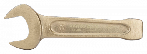 Klucz płaski otwarty do pobijania 52 mm, nieiskrzący AL-BR BAHCO