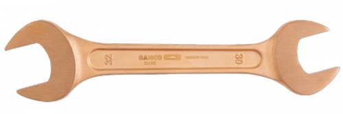 Klucz płaski otwarty, nieiskrzący CU-BE 17x19 mm BAHCO
